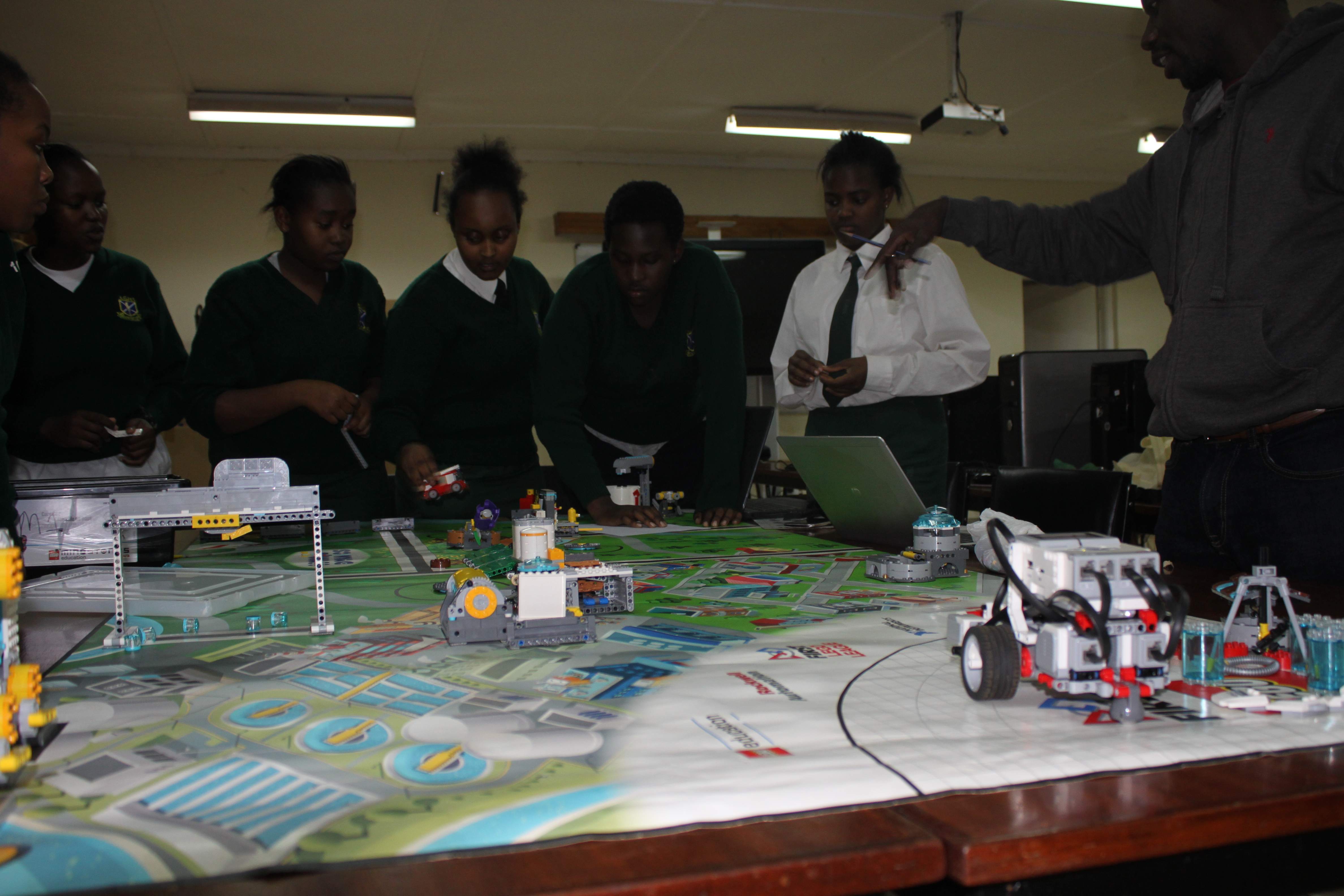 Students learn through a hands-on, project-based curriculum.